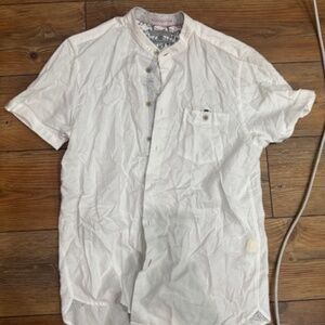 Ted Baker Crew Button Up Short-Sleeve Shirt - 4